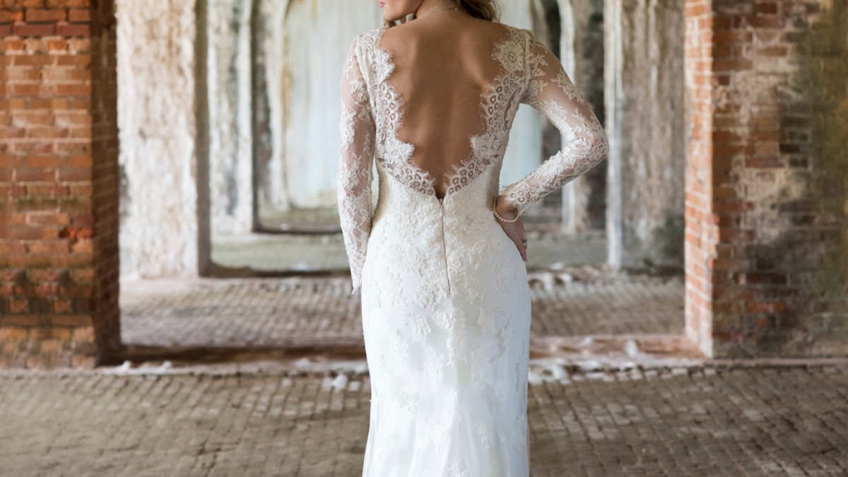 Bride at Fort Morgan