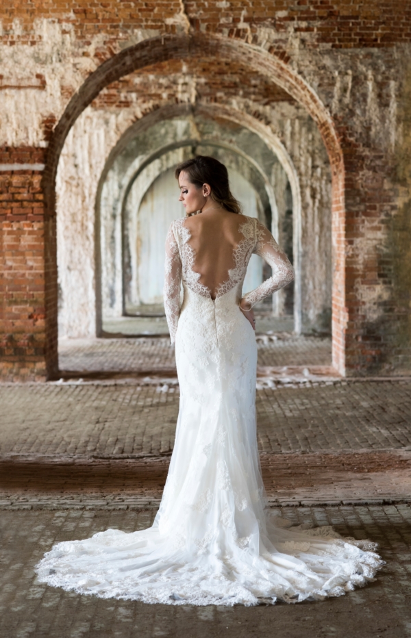 Bride at Fort Morgan